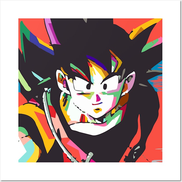 Goku Wall Art by BarnawiMT